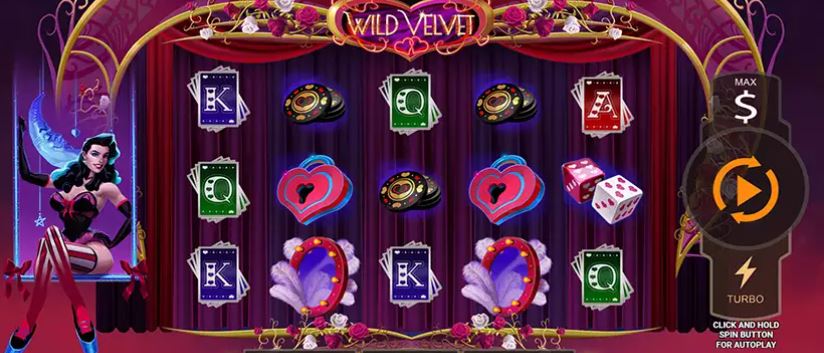 Spela glamorösa Wild Velvet casinoslot med kabaréstil